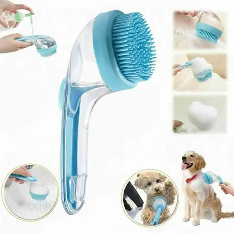 BathPaw  2-in-1 Pet Bath Brush