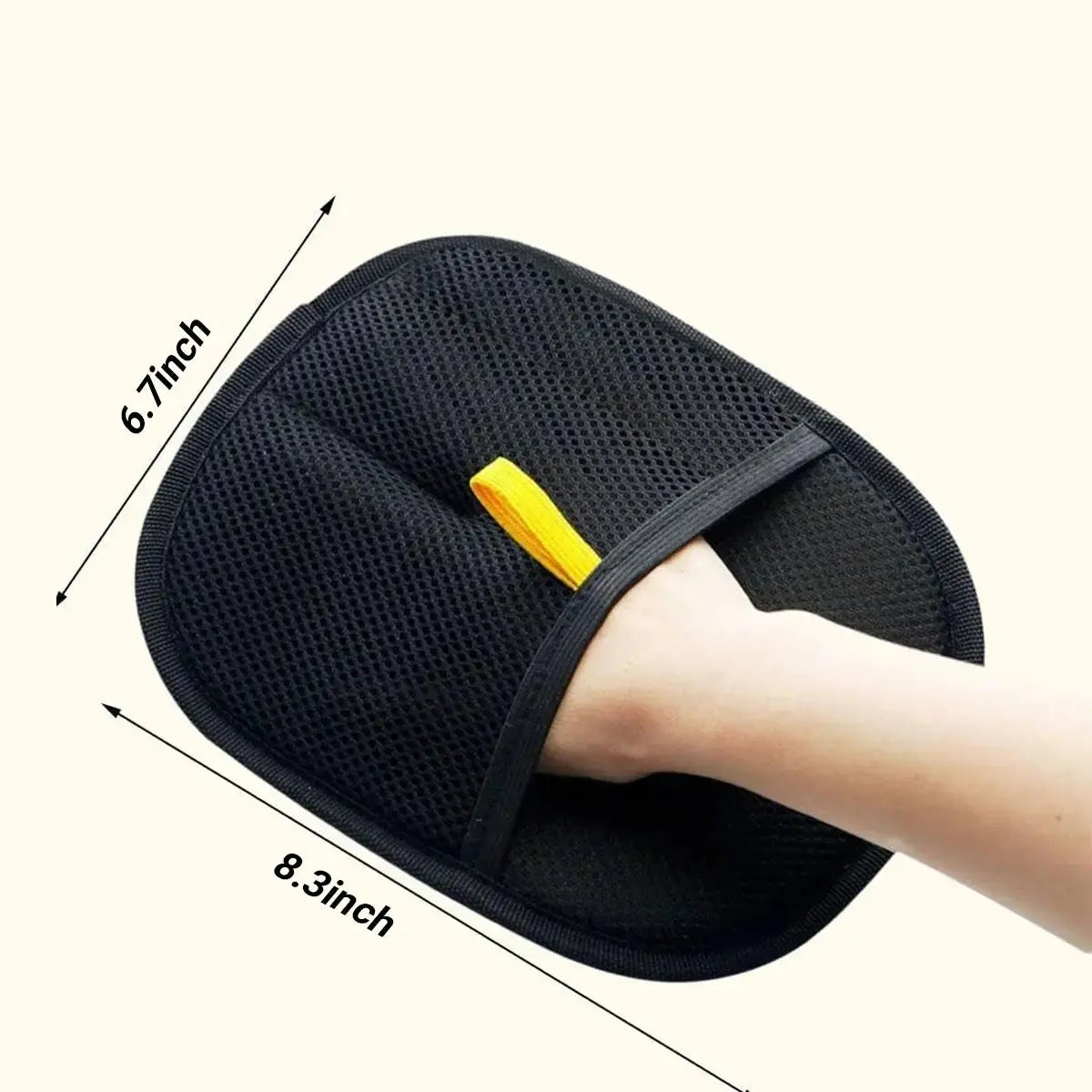 Electrostatic Pet Hair Remover Gloves for Dogs and Cats - Reusable Cleaning Solution for Carpets, Couches, and Clothing