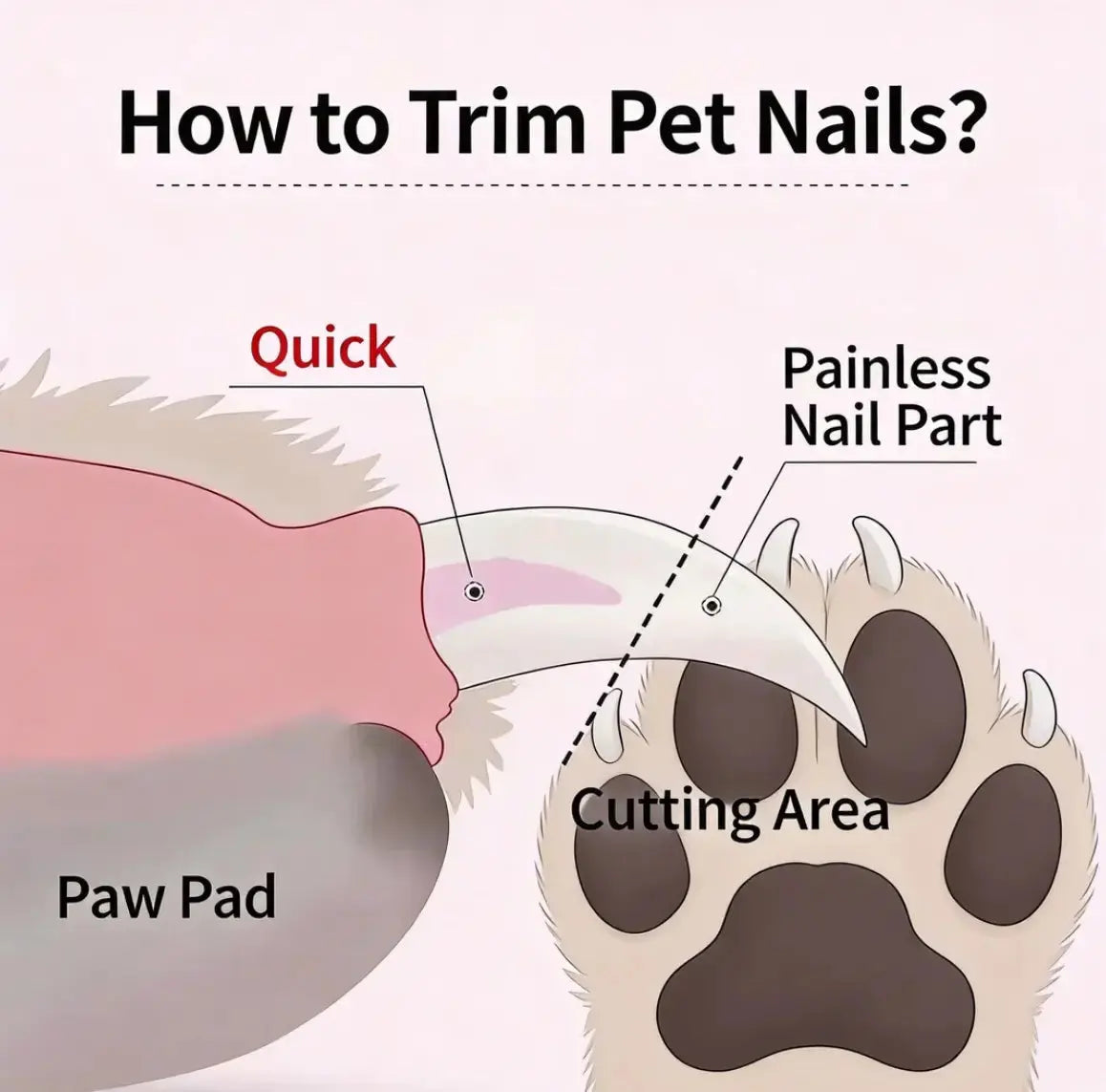Professional Pet Nail Clippers with LED Light and Integrated Nail Grinder – Dual-Function Trimmer for Dogs and Cats, Featuring Illuminated Blade, Low Noise Electric File, Safety Guard, and Nail Catcher | Ideal Grooming Tool for Pets of All Sizes