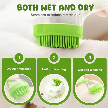 BathPaw  2-in-1 Pet Bath Brush