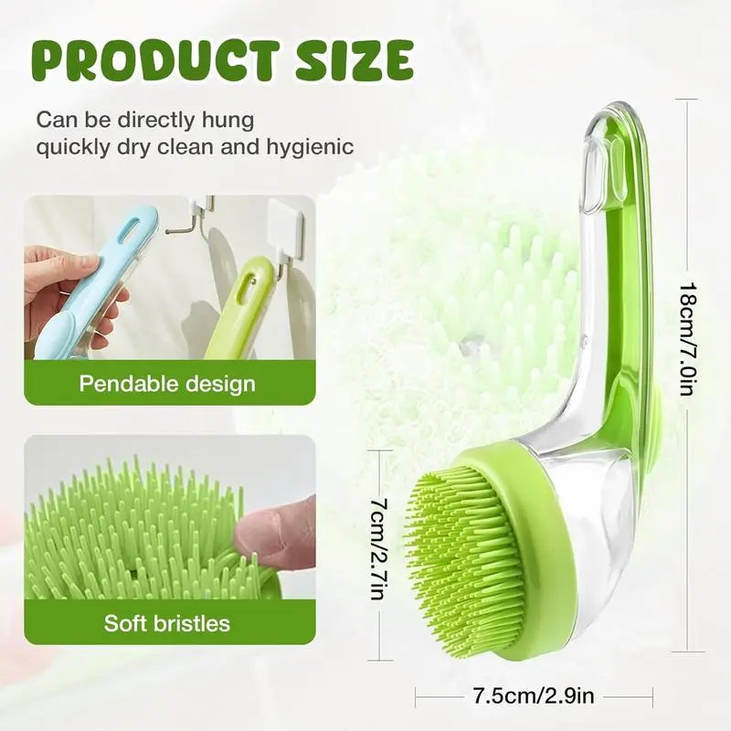 BathPaw  2-in-1 Pet Bath Brush