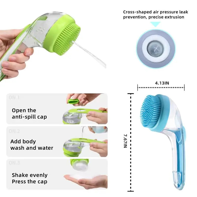 BathPaw  2-in-1 Pet Bath Brush
