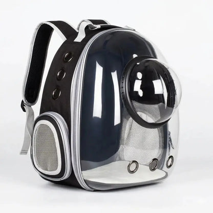 Transparent Breathable Cat Carrier Backpack with Bubble Window for Small Pets